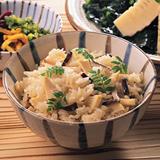 食材炊込みご飯